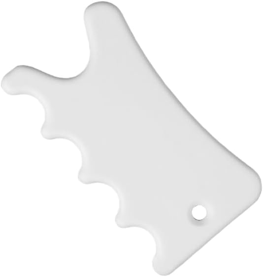 Healifty Gua Sha Board Scraping Massage Tool Ceramic Guasha Facial Board Plates - Image 8