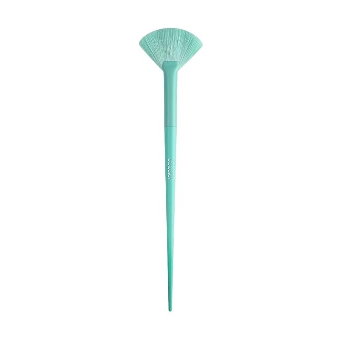 Docolor Fan Brush Professional Blush Brush Soft Vegan Synthetic Makeup Brush - Image 7