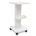 Beauty Trolley Professional Salon Spa Pedestal Rolling Cart Wheel Stand Storage by AOOCHU