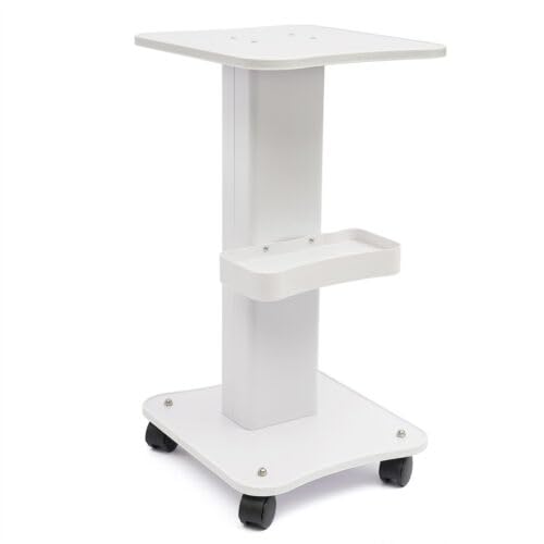 Beauty Trolley Professional Salon Spa Pedestal Rolling Cart Wheel Stand Storage by AOOCHU