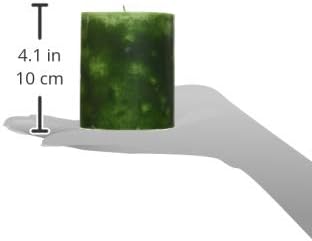 Aroma Naturals Holiday Juniper, Spruce and Basil Essential Oil Pillar Candle - Image 11
