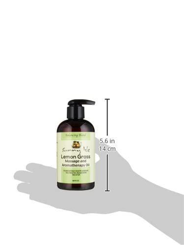 Sunny Isle Lemongrass Massage and Aromatherapy Oil - Image 3