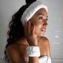3 Piece - Original USA Spa Headband and Wrist Washband Face Wash Set - Reusable - Image 4
