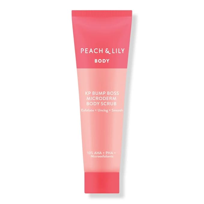 Peach & Lily Body KP Bump Boss Microderm Body Scrub, Travel Size, 1.02 oz / 29 g by PeachLily