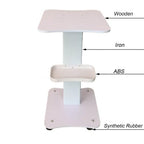 Beauty Trolley Professional Salon Spa Pedestal Rolling Cart Wheel Stand Storage - Image 3