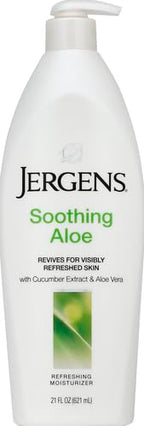 Jergens Soothing Aloe Body Lotion, Aloe Vera Body and Hand Moisturizer - Image 2