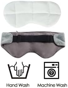 Sivio Weighted Eye Mask for Sleeping, Cooling & Cozy Reversible Blackout Sleep - Image 8
