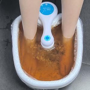 Ionic Foot Bath Detox Machine, Portable Pedicure Spa Bath Massager, Feet - Image 4