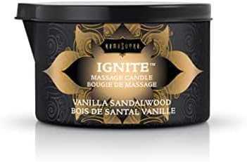 Kama Sutra Ignite Massage Candle Vanilla Sandalwood, 6 Ounce - Image 5