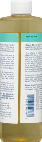 Home Health Original Castor Oil, Promotes Healthy Hair And Skin, Natural Skin - Image 3