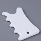 Healifty Gua Sha Board Scraping Massage Tool Ceramic Guasha Facial Board Plates - Image 4