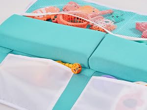 Baby Bath Kneeler and Elbow Rest Pad Set, Bath Kneeling Pad Thick Soft Quick - Image 5