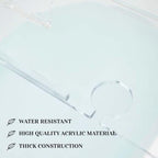 36" Supreme - Clear Acrylic Bathtub Tray Caddy Tub Shelf, Spa Board Luxury - Image 7
