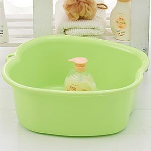 AXLOFO® Foot Soaking Bath Basin, Large Plastic Foot Soaking Tub, Feet Massage - Image 5