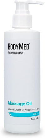 BodyMed Formulations Massage Oil, 8 oz. – Fragrance-Free, All-Natural Oil by BodyMed