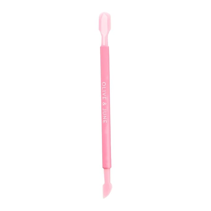 Olive & June Manicure Cuticle Pusher | Dual-Ended Tool by OliveJune