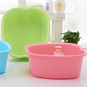 AXLOFO® Foot Soaking Bath Basin, Large Plastic Foot Soaking Tub, Feet Massage - Image 6