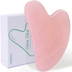 huefull Gua Sha Facial Tools for Face and Body –Spa Gifts for Women, Natural by HUEFULL