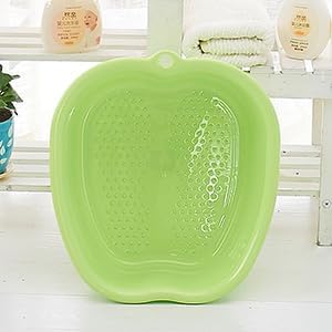 AXLOFO® Foot Soaking Bath Basin, Large Plastic Foot Soaking Tub, Feet Massage - Image 3
