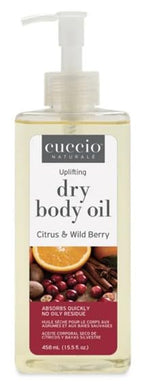 Cuccio Naturale Hydrating Dry Body Oil – Citrus & Wild Berry, Fast‑Absorbing by Cuccio