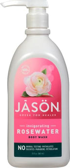 JASON Rosewater Invigorating Body Wash Women/Men, - Image 2