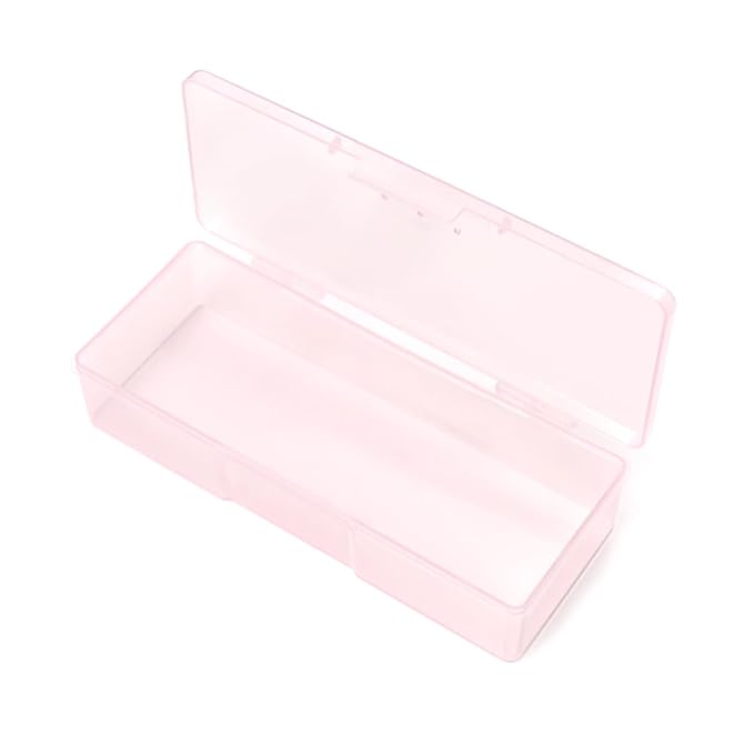 Transparent Box Storage Case for Nail Art Equipment Manicure Tool Organzing - Image 3