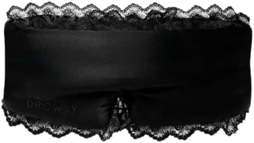 DROWSY Silk Sleep Mask. Face-Hugging, Padded Silk Cocoon by Drowsy