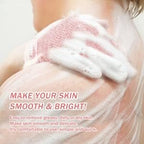MIG4U Shower Exfoliating Scrub Gloves, Bathing Gloves Body Wash Dead Skin - Image 8