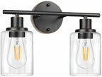 FOLKSMATE Bathroom Light Fixtures, 2-Light Oil Rubbed Bronze Vanity Light - Image 5