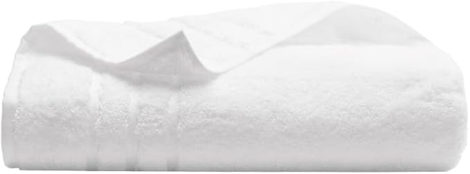 Cariloha Bath Towel | White |28"x54" | Turkish Cotton & Viscose Material Blend by Cariloha