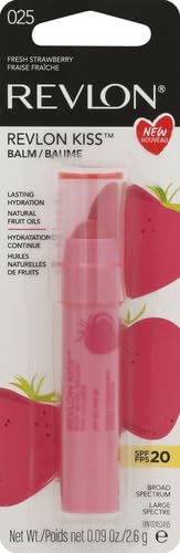 Revlon Tinted Lip Balm, SPF 20, Natural Fruit Oils | Fresh Strawberry | Pack of - Image 2