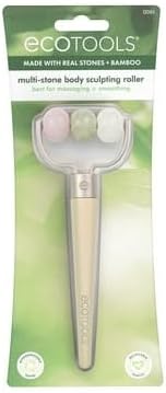 Stone Body Roller with Rose Quartz, Jade & White Jade by EcoTools - Image 2