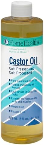 Home Health Original Castor Oil, Promotes Healthy Hair And Skin, Natural Skin - Image 2