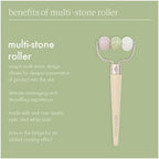 Stone Body Roller with Rose Quartz, Jade & White Jade by EcoTools - Image 4