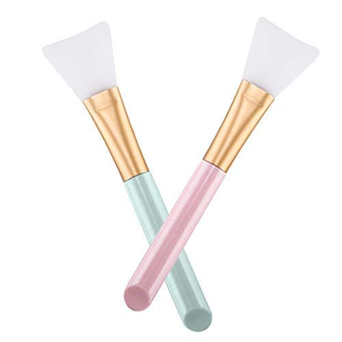 2 PCS Face Mask Beauty Tool Soft Silicone Facial Mud Mask, Brush Hairless Body - Image 7
