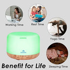 500ml Diffuser with Remote Control Waterless Automatic Shut Off Essential Oil - Image 6