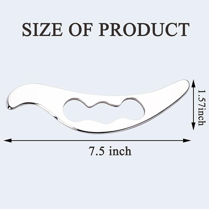 Feelfree Stainless Steel Guasha Scraping Massage Tool - Image 6
