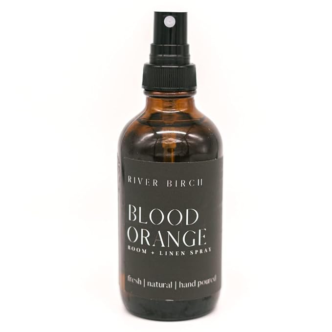 River Birch Blood Orange Linen and Room Spray | Home Fragrance | 4 oz Glass by RiverBirch