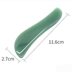 Gua Sha Facials Tools for Back Massage Tools Board Natural Jade Stone for SPA - Image 6