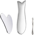 Stainless Steel Gua Sha Facial Tools 3 in 1 by MOKIUER