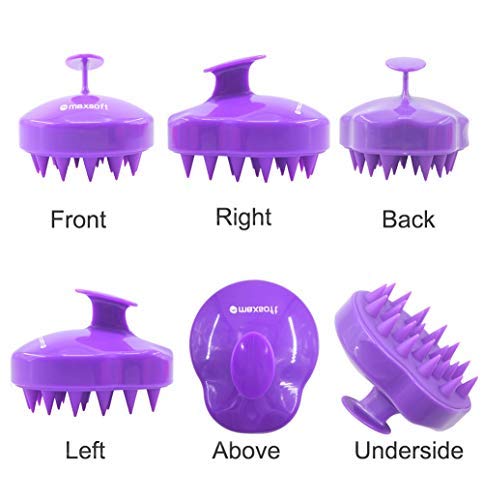 Maxsoft Hair Scalp Massager Shampoo Brush, Scalp Care Brush - Image 5