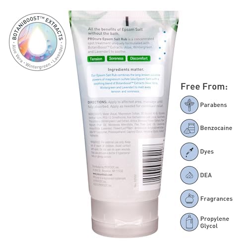 PROcure Epsom Salt Rub Gel – Concentrated Muscle Relief - Image 4