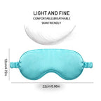 Silk Satin Eye Mask Color Assorted 6-Pack Smooth Sleeping Mask Eye Shade - Image 4