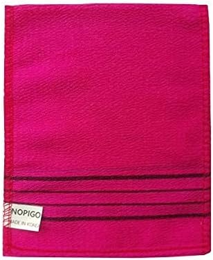 Korean Asian Exfoliating Bath Washcloth Mitt - Image 3