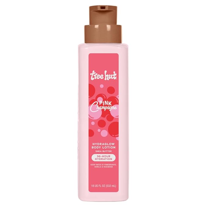 Tree Hut Hydraglow Body Lotion Pink Champagne, Mothers Day Gifts, Hydrating & by TreeHut
