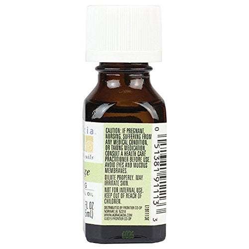 Aura Cacia Clary Sage Essential Oil, Pure Salvia Sclarea Oil, Balancing - Image 5