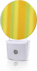 Night Lights Auto Sensor Green Yellow Orange Night Light Gradient Color Stripe by Home+L6