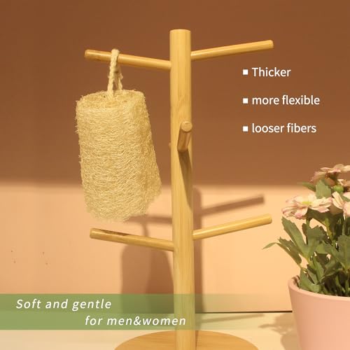 6Pack Luffa Sponges Gentle Exfoliating Body Scrubber - Image 5