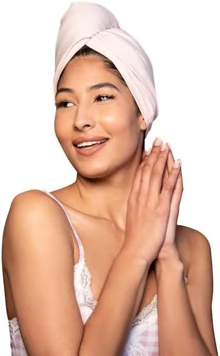 Tee Shirt Drying Wrap, Frizz Free, Soft & Lightweight&Flexible, Hair Drying by KISMETICS