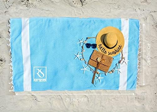 Turkish Beach Towels Oversized Clearance XL 40x71- Sand Free Beach Towel- 100% - Image 4